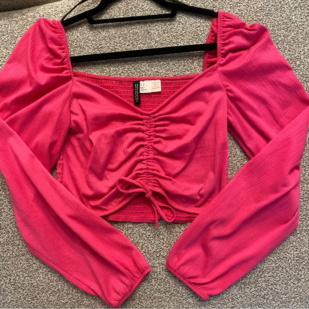 Hot Pink H&M Blouse